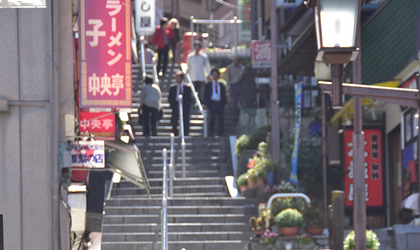 伊香保温泉の石段街